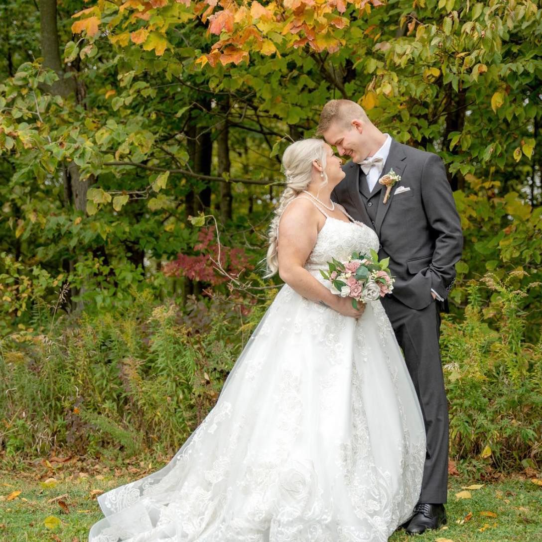 Photo of Brittany & Kyle who are providing the review for Simply Wedding Events