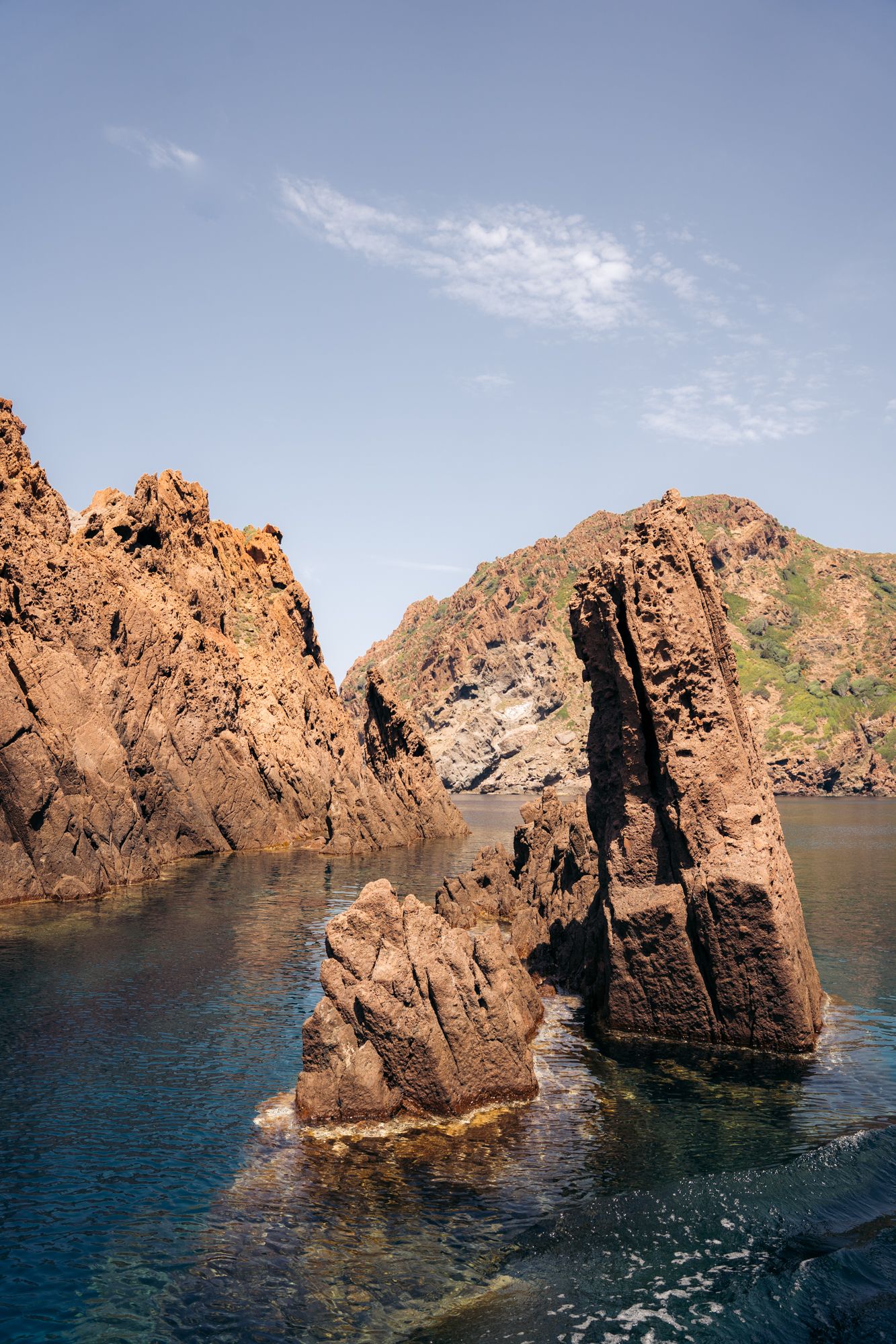 crique réserve de scandola en corse