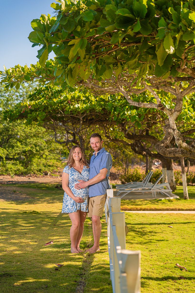 Maternity session photo, Playa Flamingo