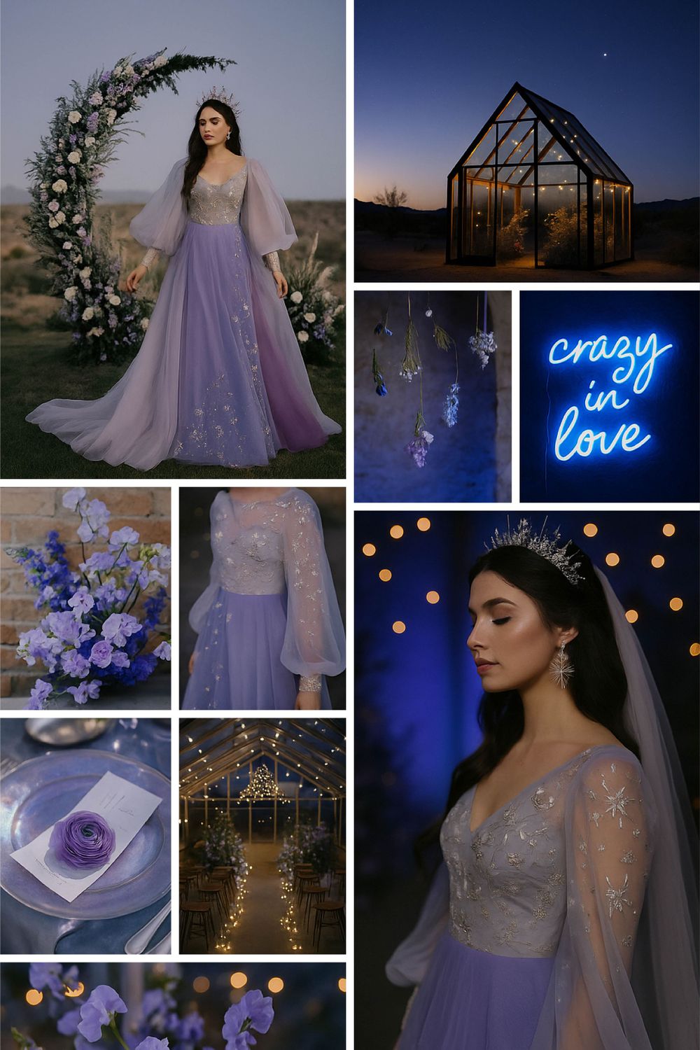 Aquarius Bride Collage