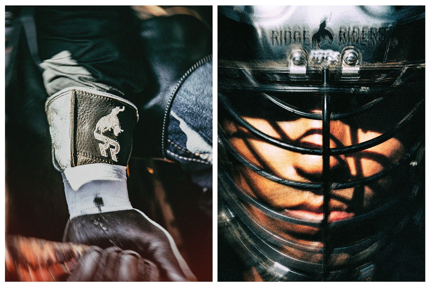 Arizona Ridge Rider PBR bull rider detail photographed by Chris Douglas for Teton Ridge