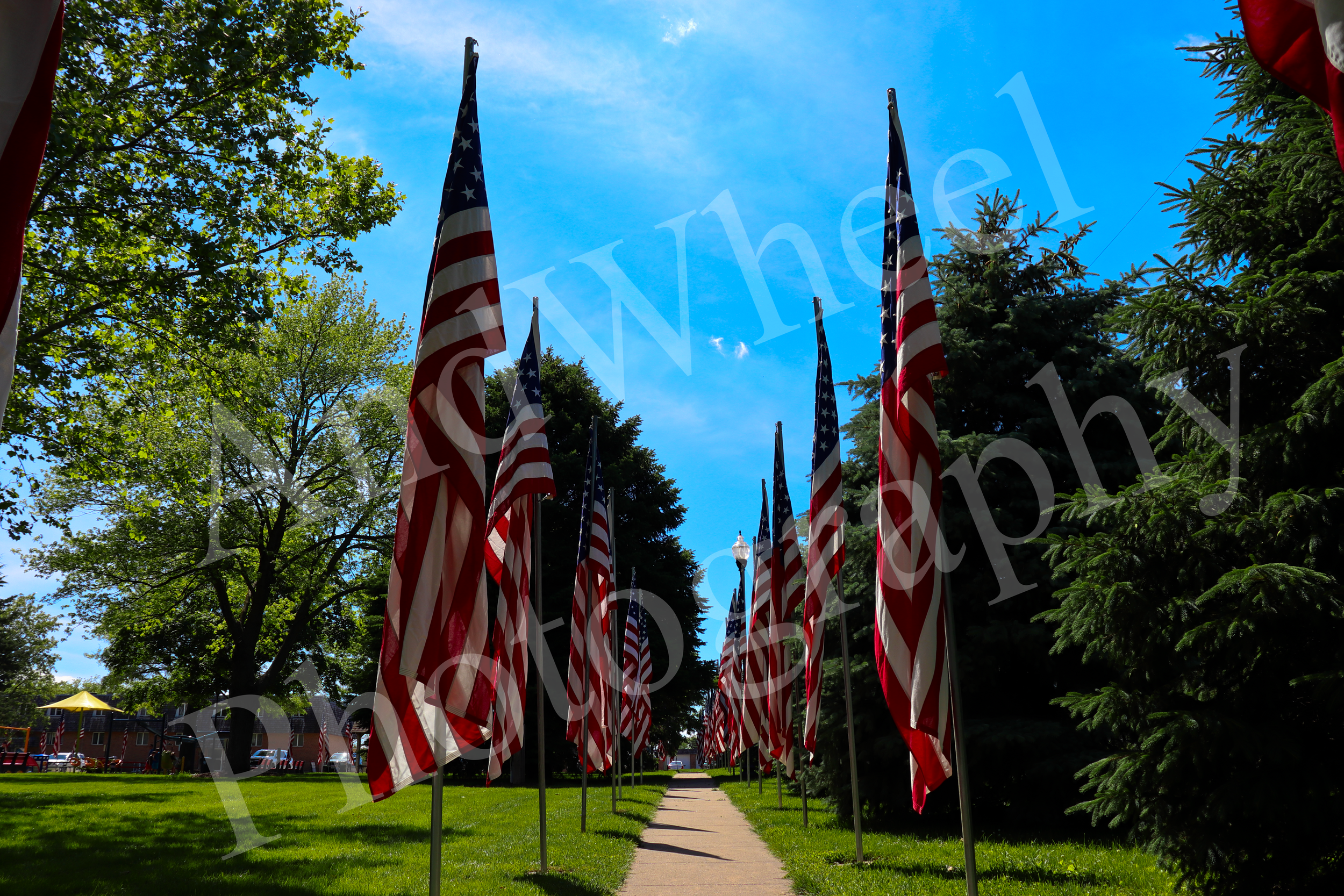 Avenue of Flags, Peterson Park
