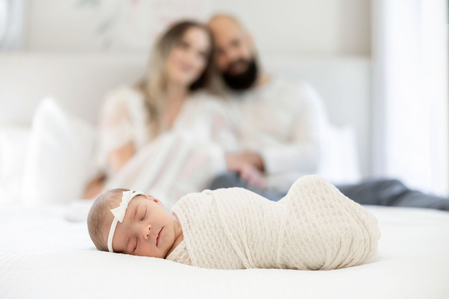 Documentary-style in-home baby photography in Orange County
Lifestyle baby session with parents and 6 month baby girl OC
