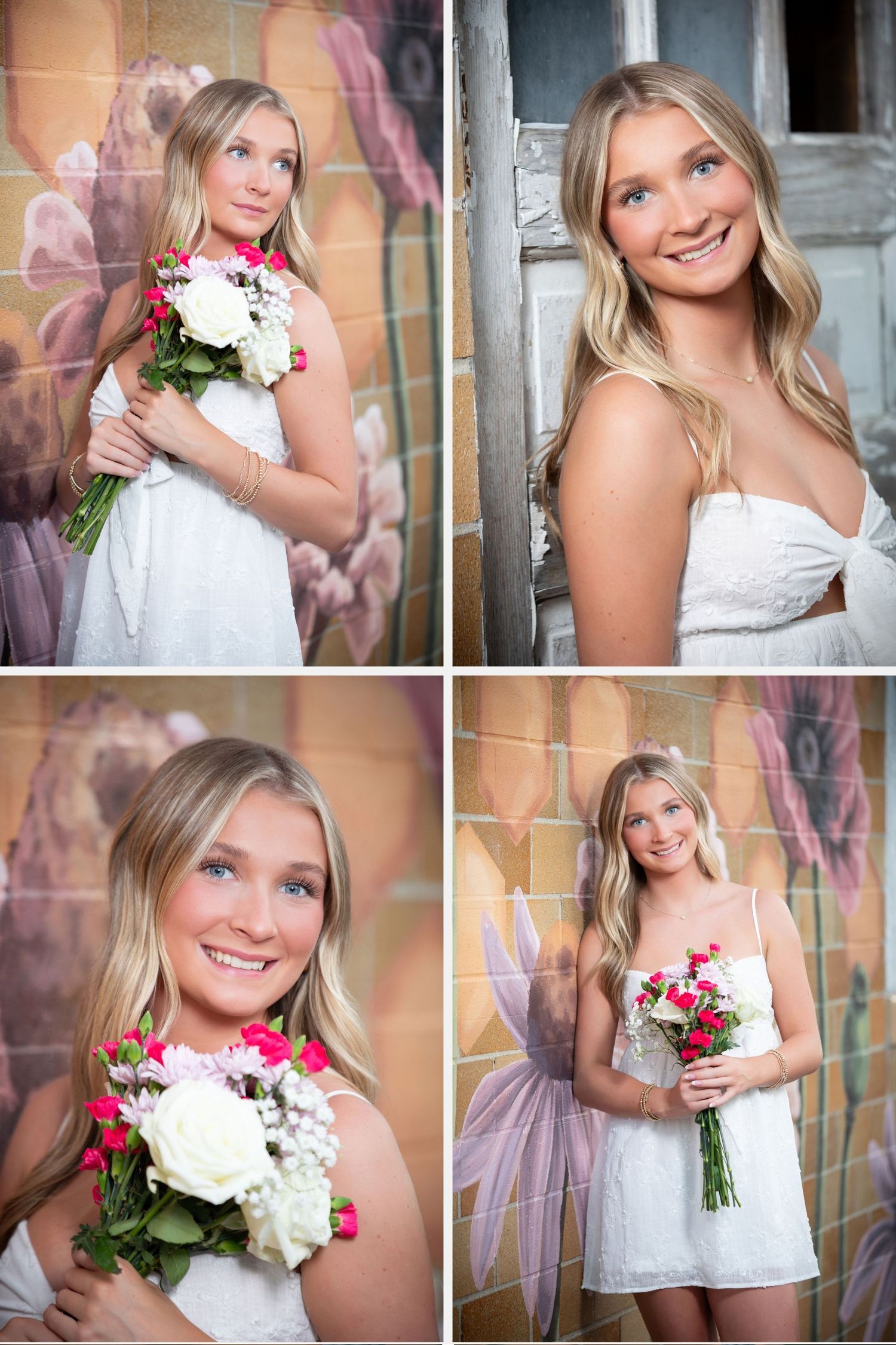 Olentangy senior pictures.  Senior pictures in a meadow.  Floral senior pictures. Senior pictures in a field. Slate Run senior pictures.