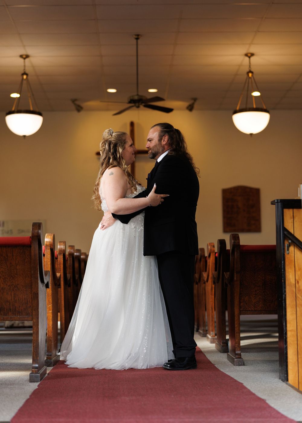 Wedding Photography at the beautiful church in Somerdale, Ohio