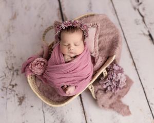 Newborn baby photographer east cork photography baby in basket