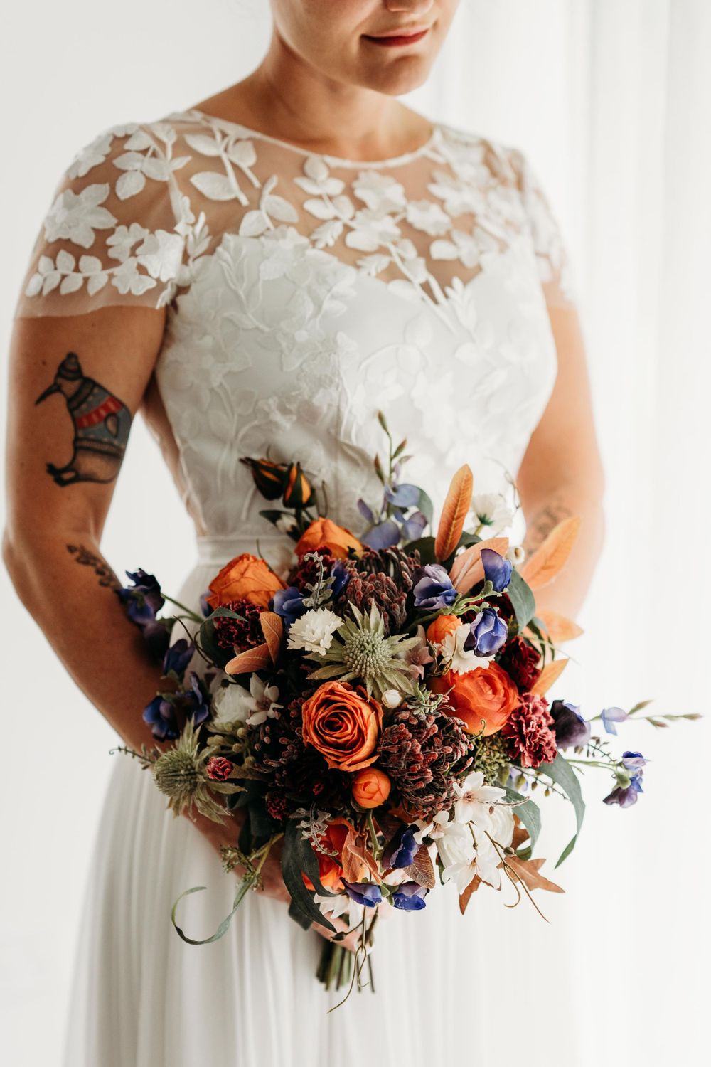 bride-and-flowers