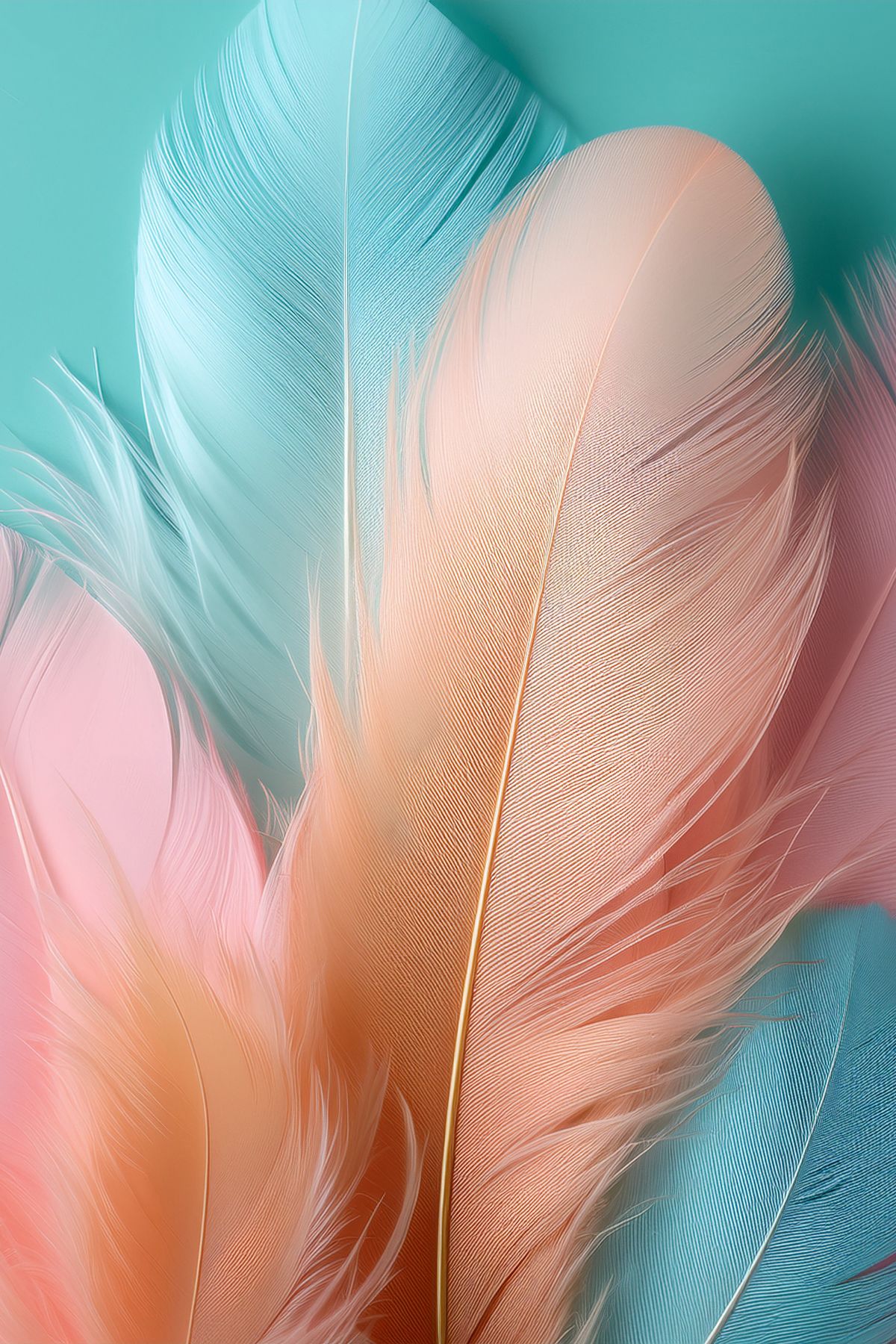 light, calm, feathers, soft