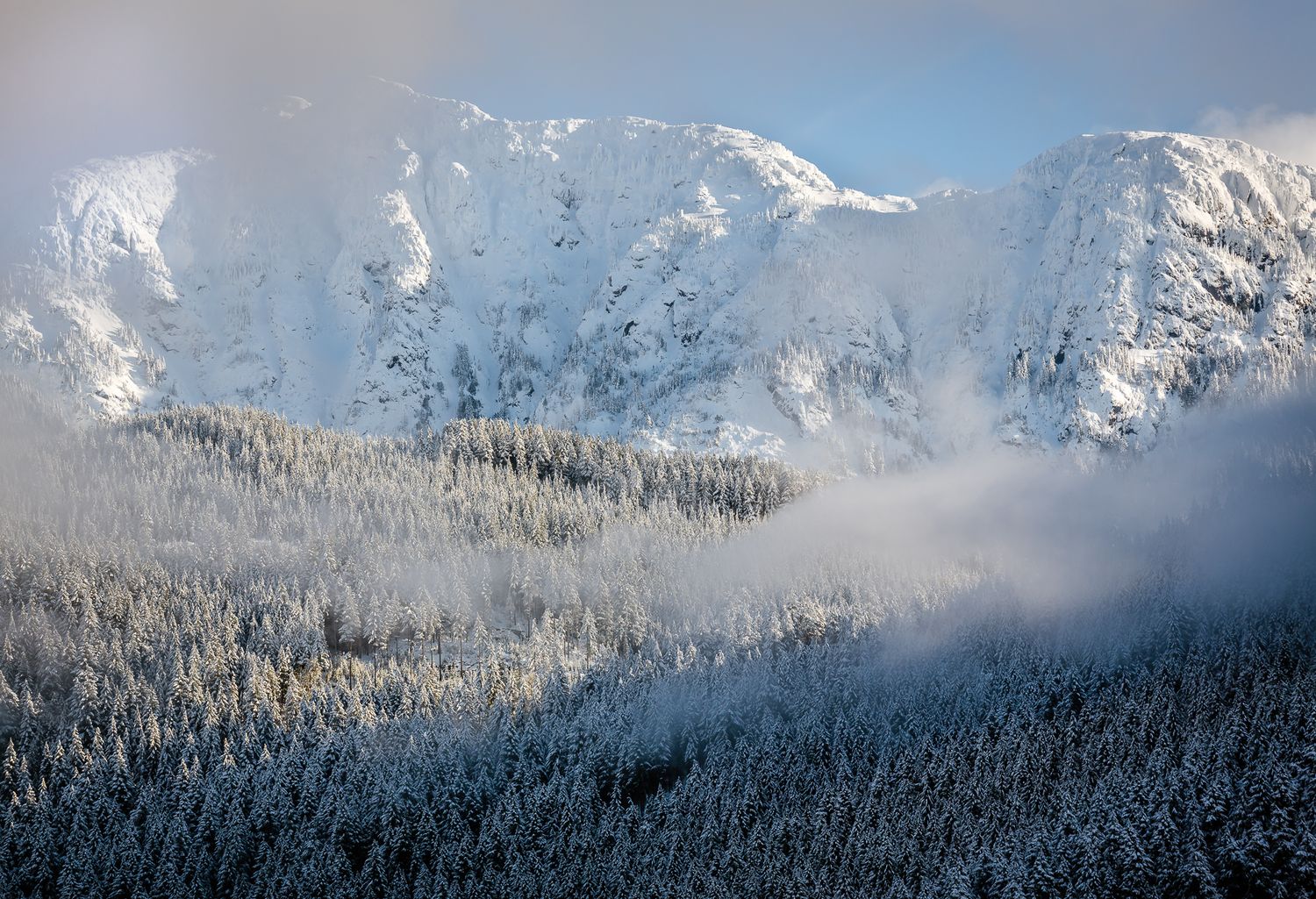 Pitt Lake, Pitt Meadows, Maple Ridge Golden Ears Mountains, Mount Blanshard, British Columbia
