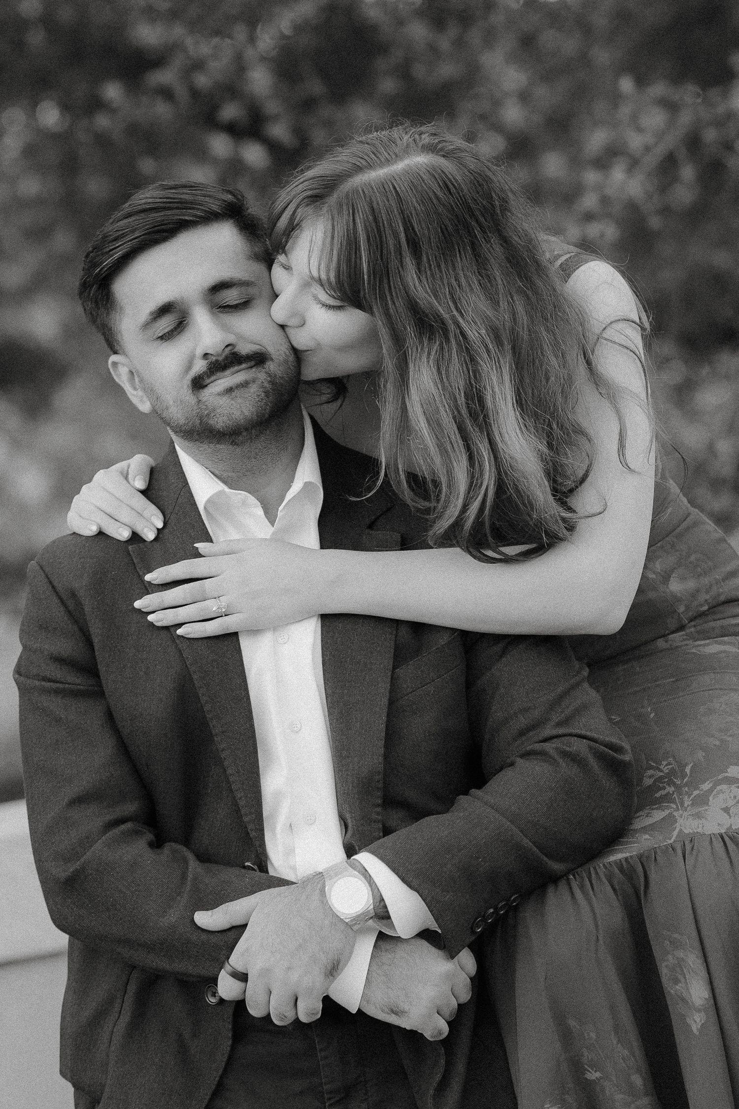 University of Texas at Austin engagement photography.