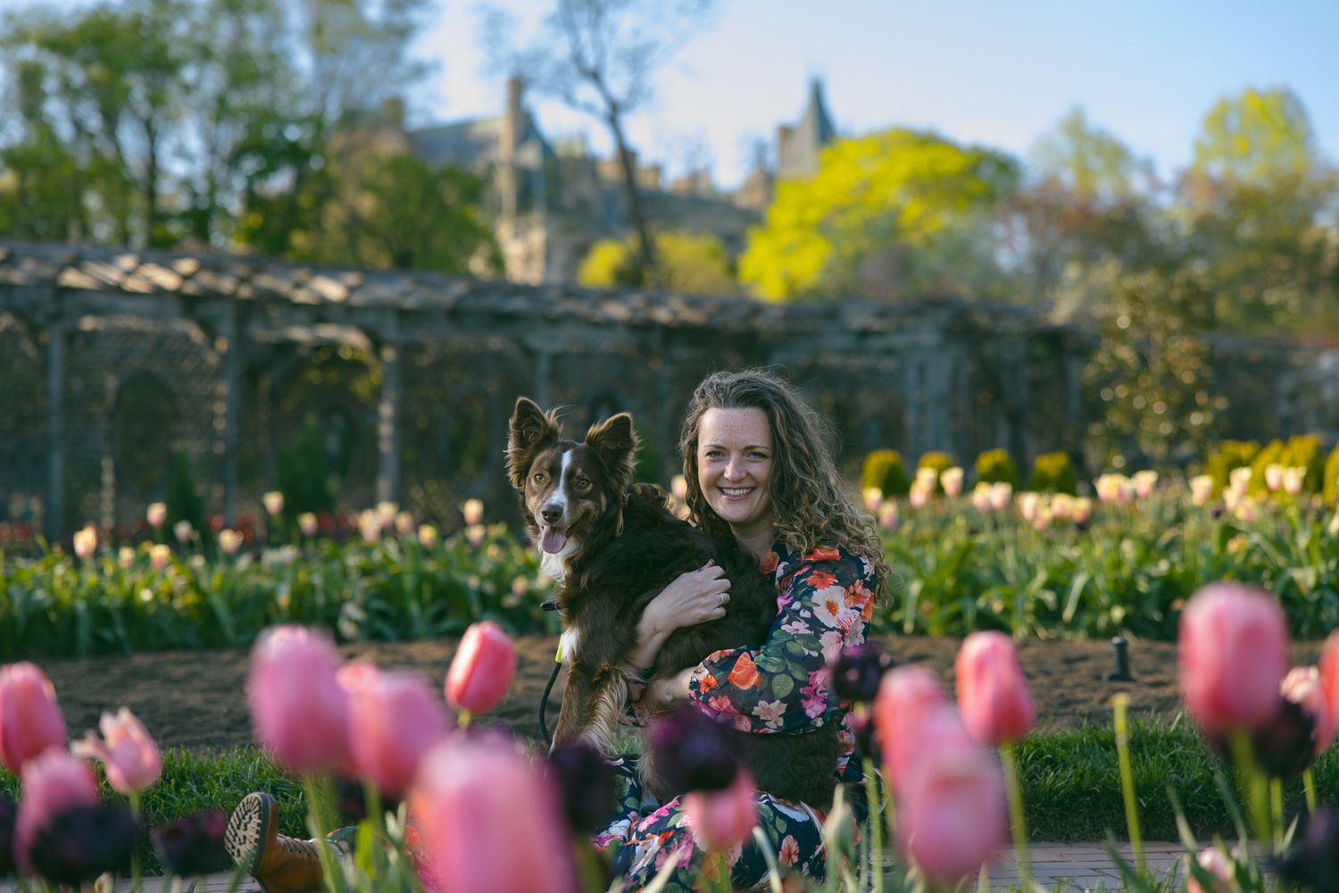 Asheville small business entrepreneur posing outdoors during a personal branding photography session