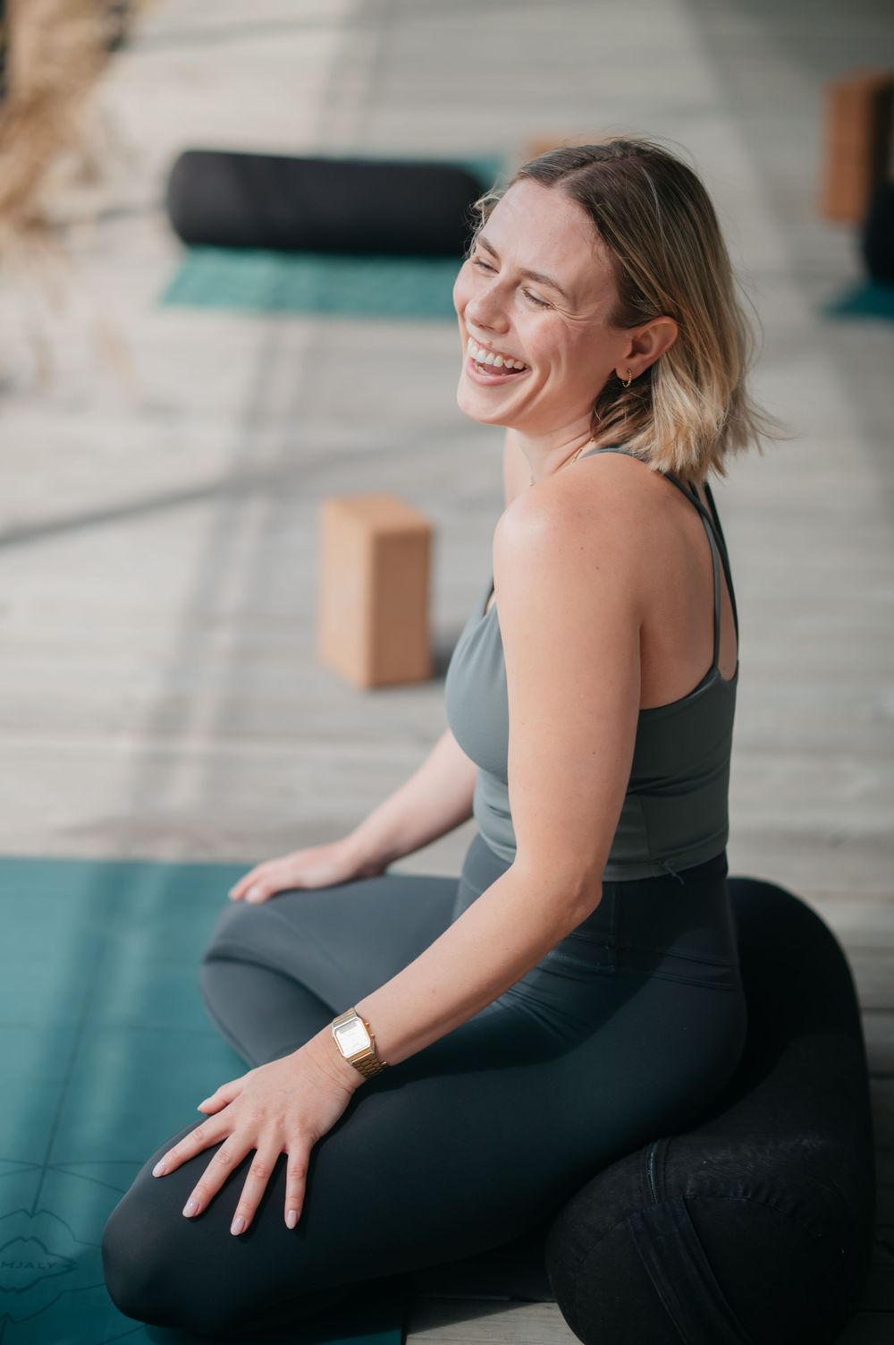 female yoga retreat in portugal