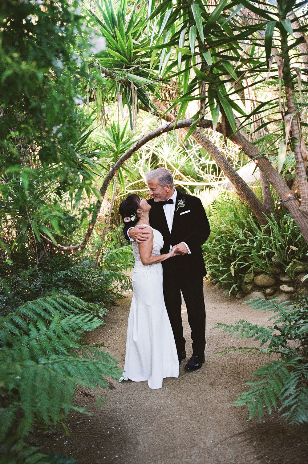 Warm 35mm film wedding shots. The storybook light at The Holly Farm CA is a dream for NC mountain weddings at Hawkesdene.