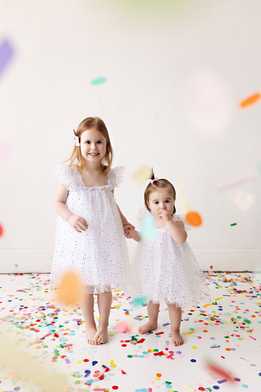 Confetti Mini Sessions with Kendall Kuss Photography in Watertown WI. Waukesha County family photographer.