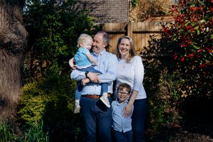 Family photographer in Gloucester and the Cotswolds capturing a family photoshoot.