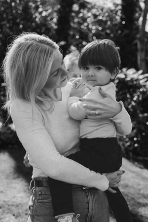 Family photographer in Gloucester and the Cotswolds capturing a family photoshoot.