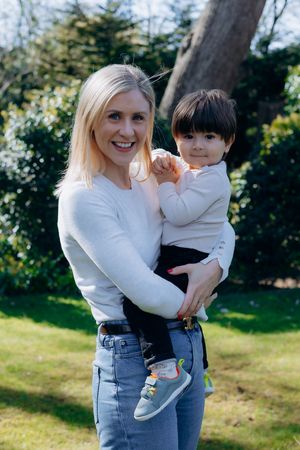 Family photographer in Gloucester and the Cotswolds capturing a family photoshoot.
