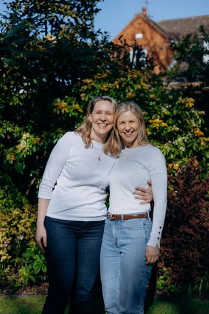 Family photographer in Gloucester and the Cotswolds capturing a family photoshoot.