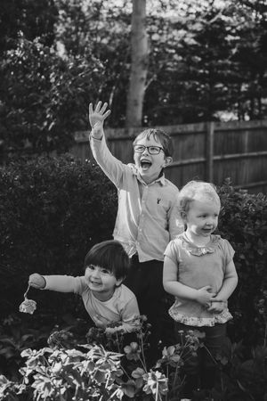 Family photographer in Gloucester and the Cotswolds capturing a family photoshoot.