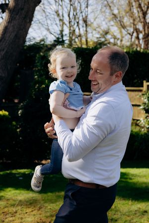 Family photographer in Gloucester and the Cotswolds capturing a family photoshoot.
