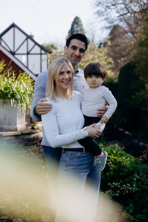 Family photographer in Gloucester and the Cotswolds capturing a family photoshoot.