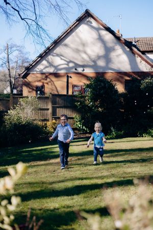 Family photographer in Gloucester and the Cotswolds capturing a family photoshoot.