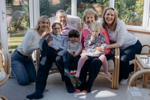Family photographer in Gloucester and the Cotswolds capturing a family photoshoot.
