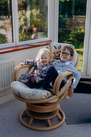 Family photographer in Gloucester and the Cotswolds capturing a family photoshoot.