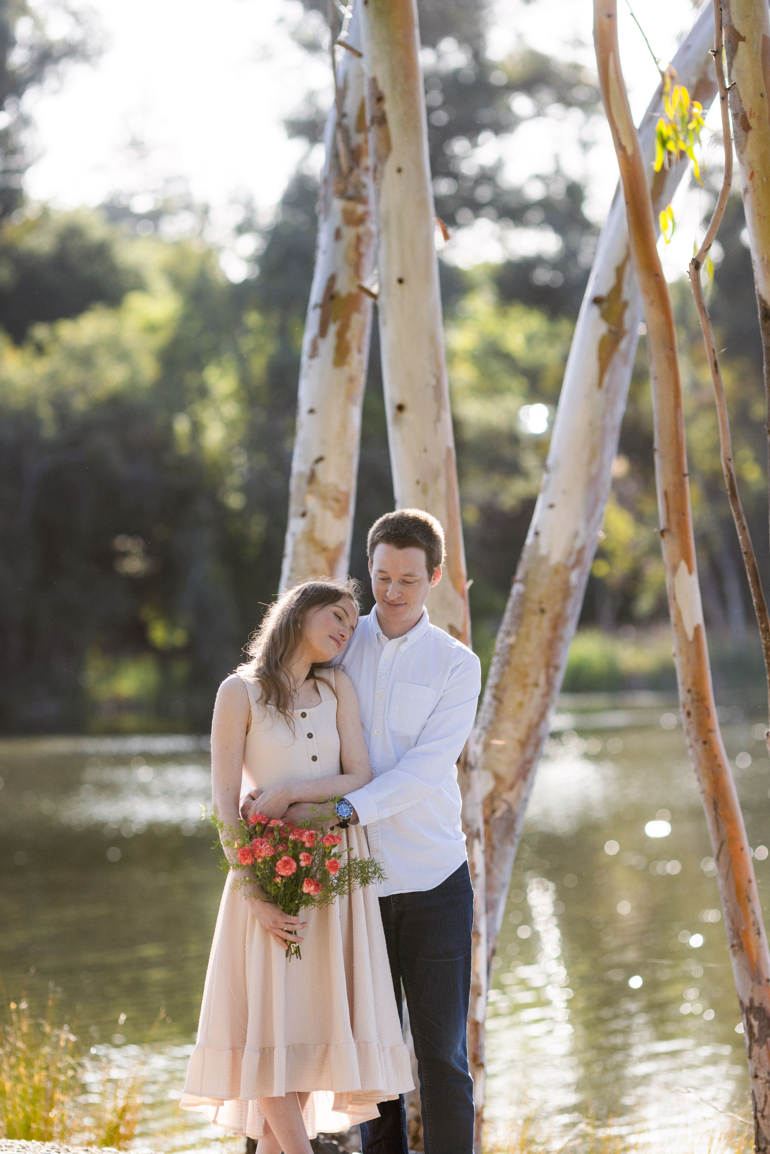 Spring Bay Area engagement photos