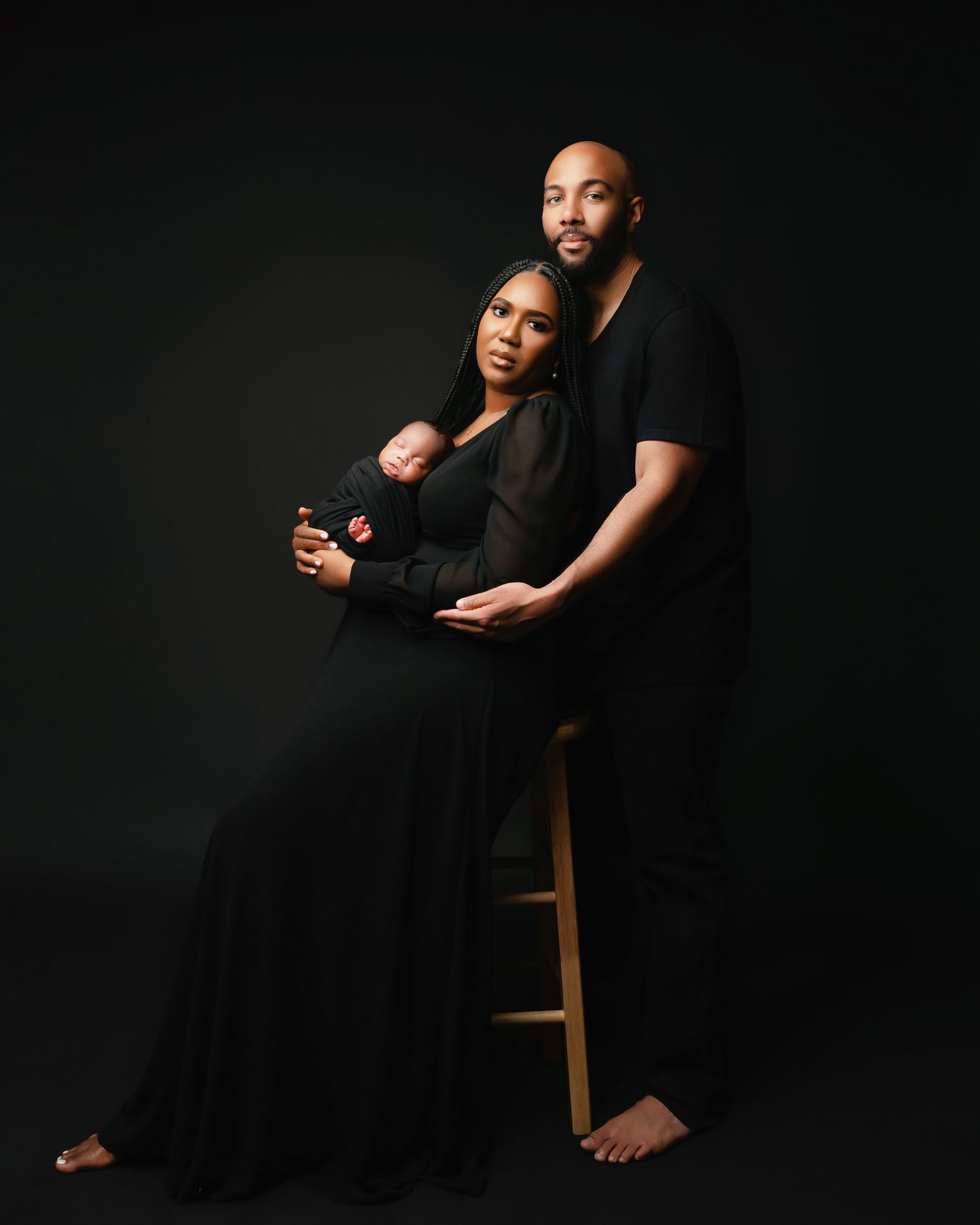 Newborn photography studio located in between Atlanta, Georgia and Birmingham, Alabama with full service photo studio.