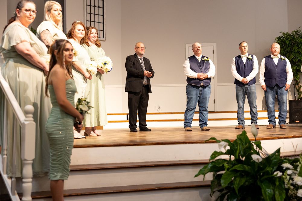 Wedding Photographer in East Tennessee, TN, near Chattanooga, TN and North GA area. Carolyn Baptist Church, Dalton, GA