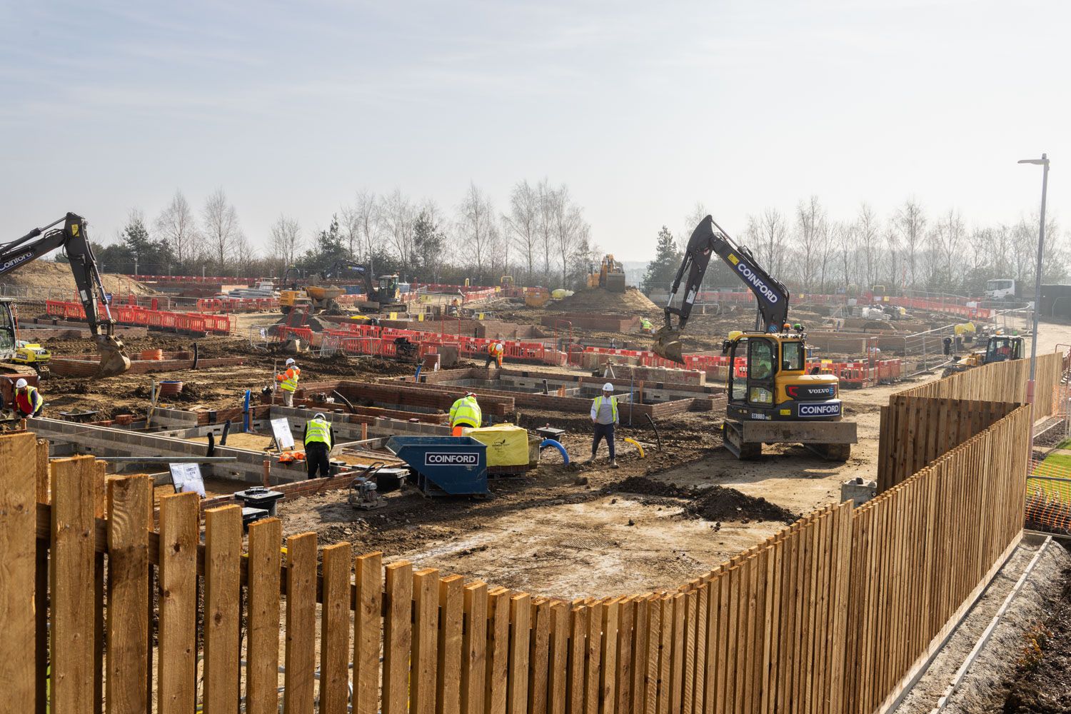 Residential construction site progress photography for national developers-01