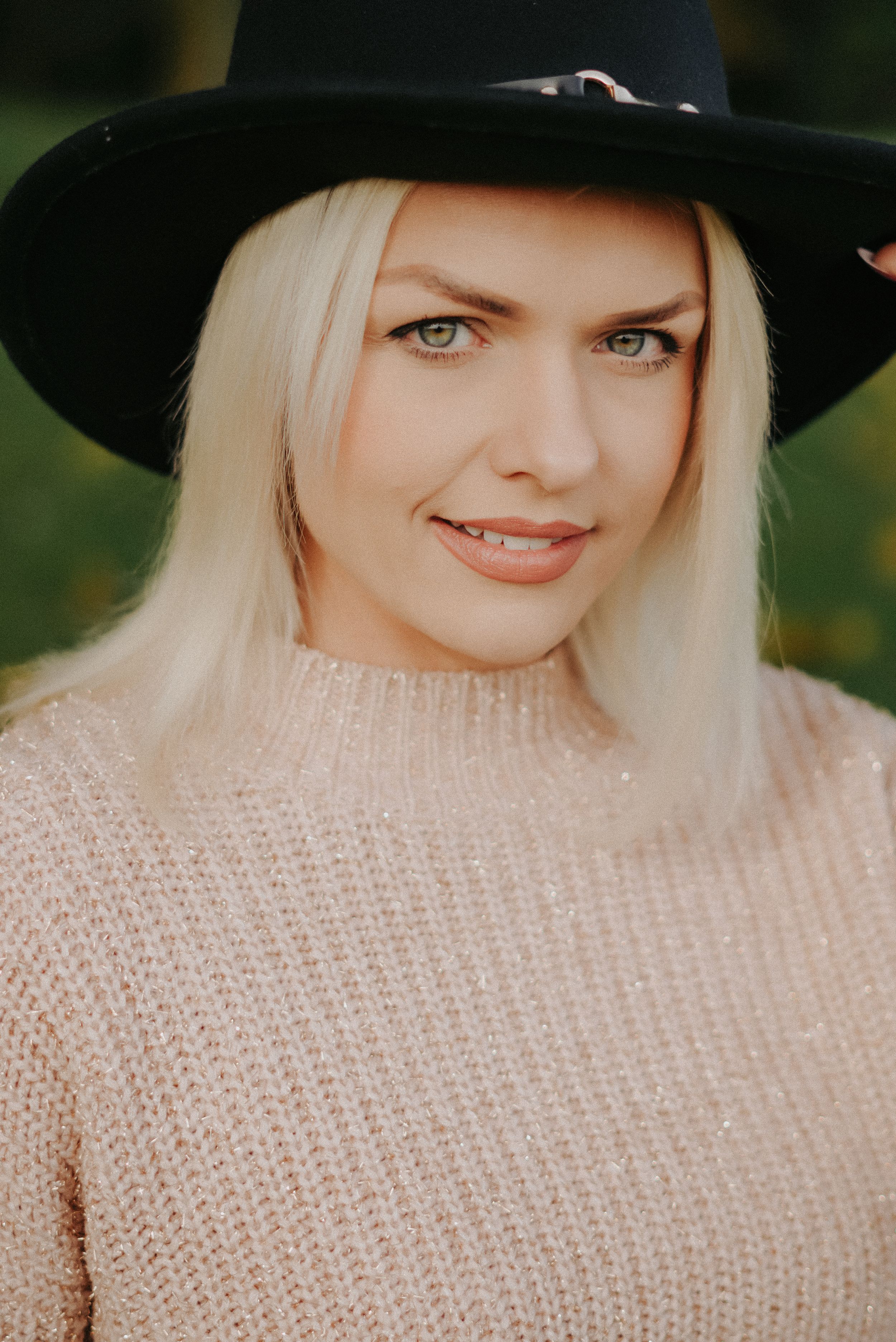 A portrait photograph taken outdoors in Milton Keynes by Sigita Yla Photography.
