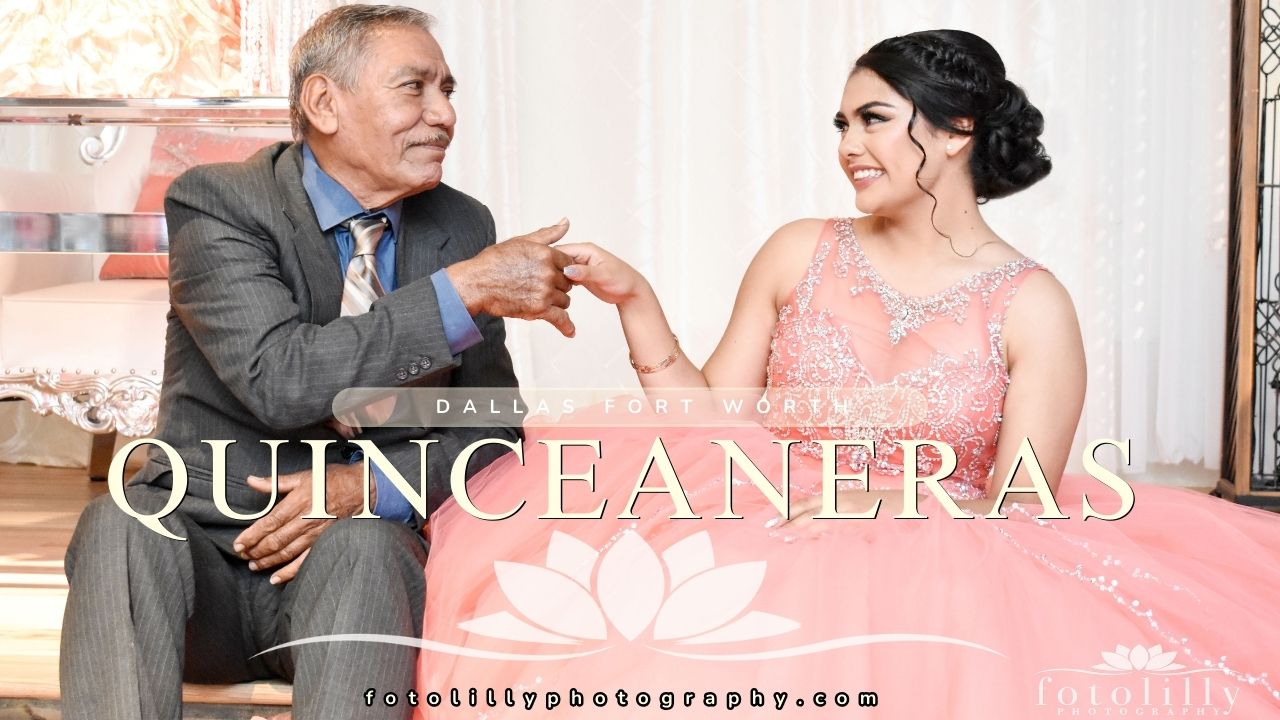 Ask us about quince photography prices in Dallas Fort Worth before booking a quince photographer