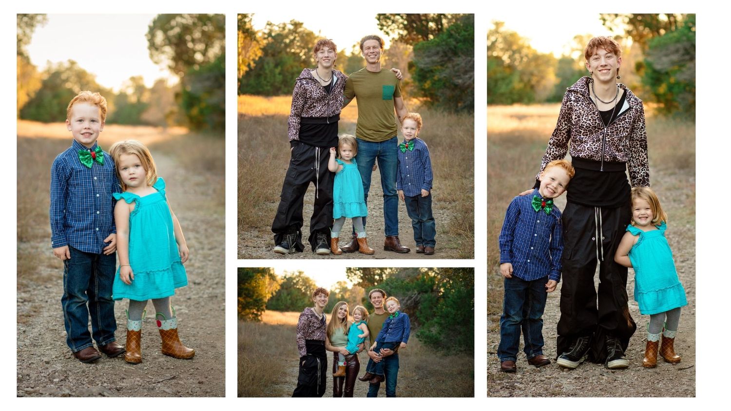 Holiday Family Portraits Brushy Creek Trail Cedar Park Texas
