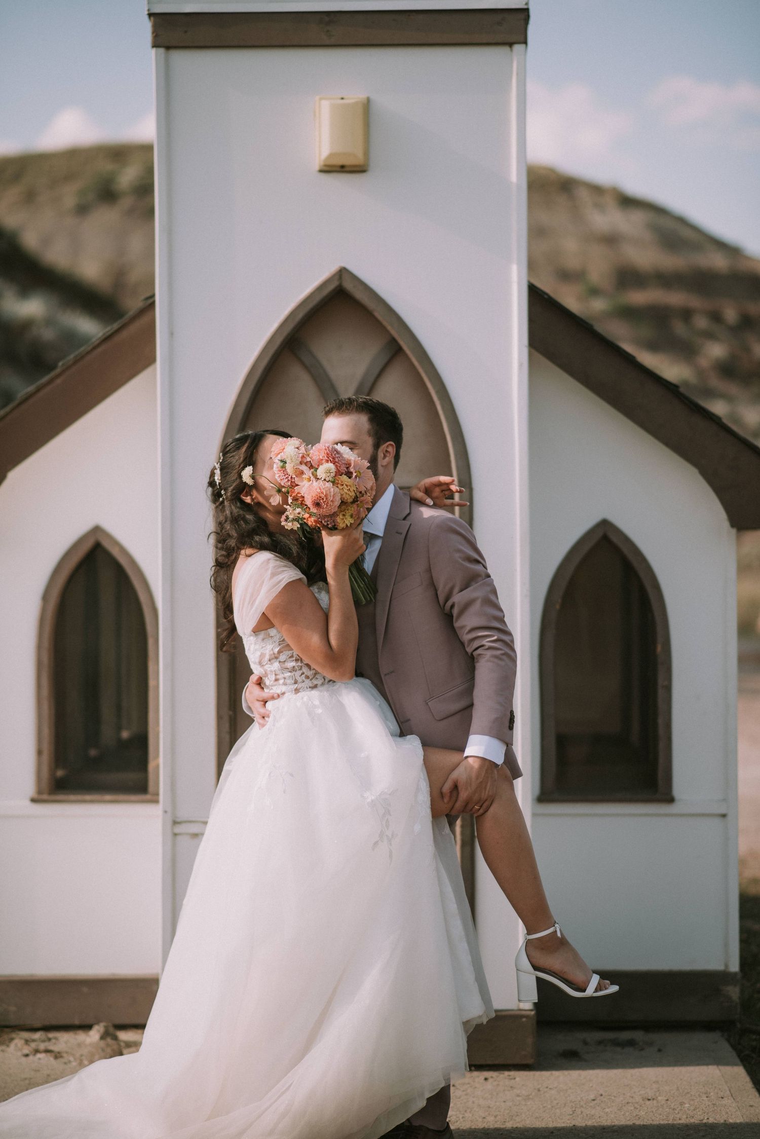 Drumheller's Little Church Wedding