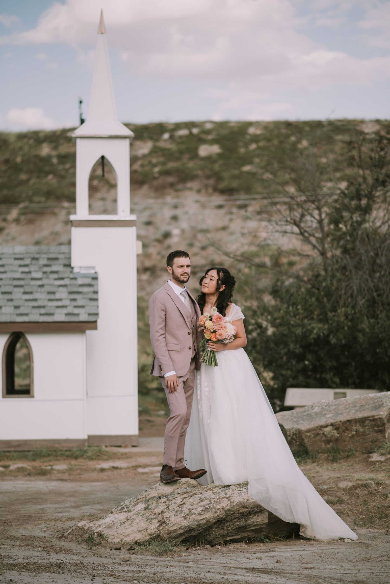 Drumheller's Little Church Wedding
