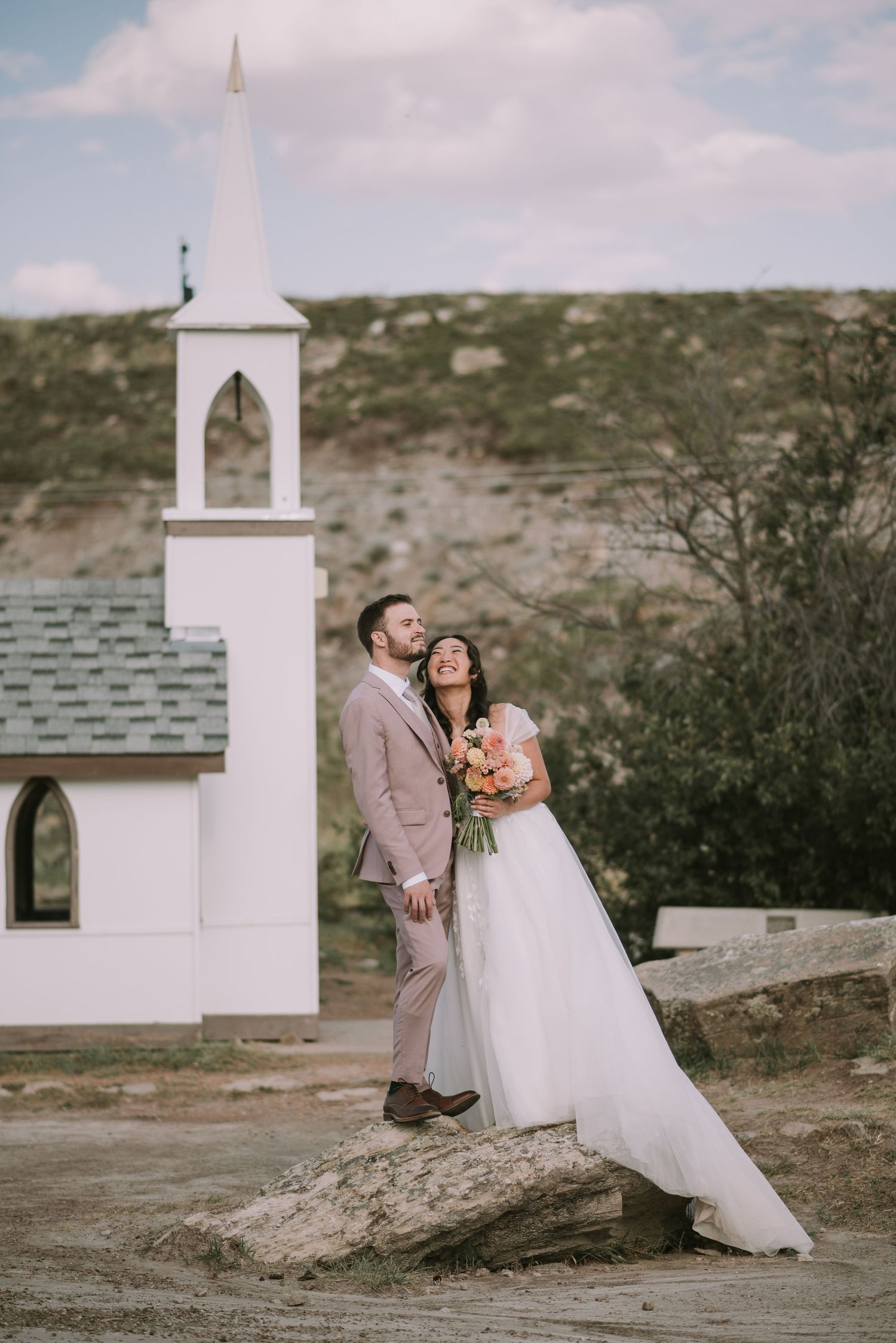 Drumheller's Little Church Wedding