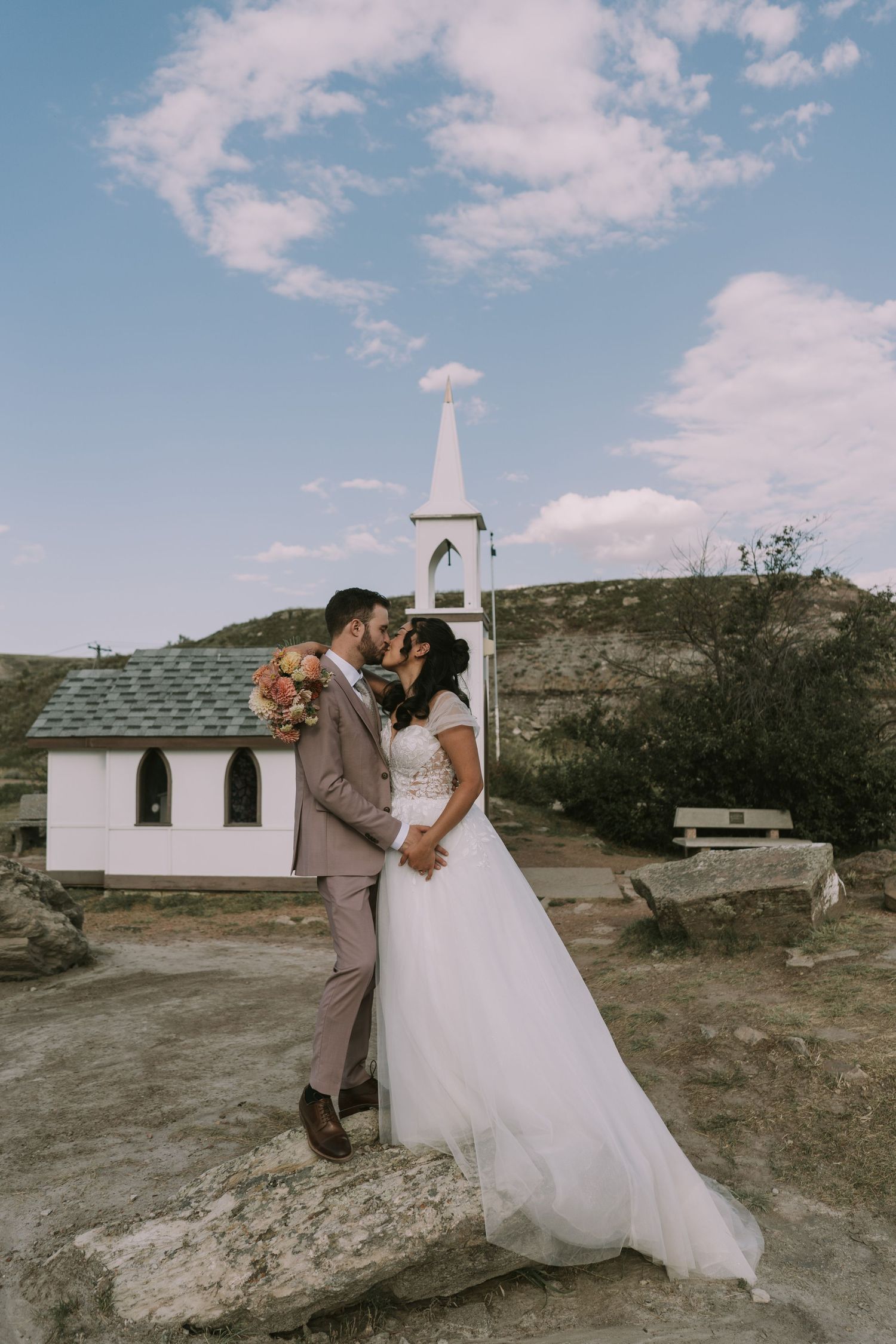 Drumheller's Little Church Wedding