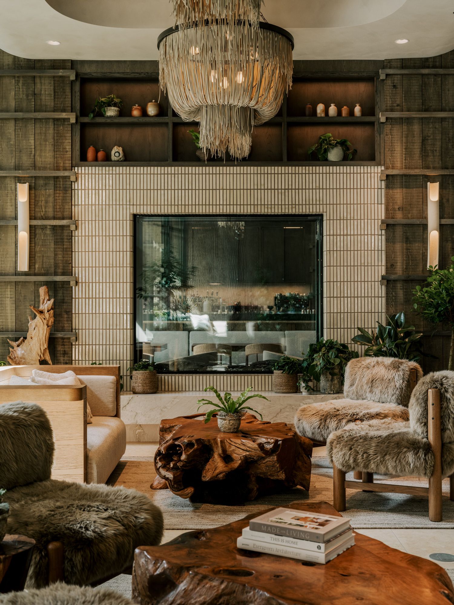 Lobby of 1 Hotel Seattle.