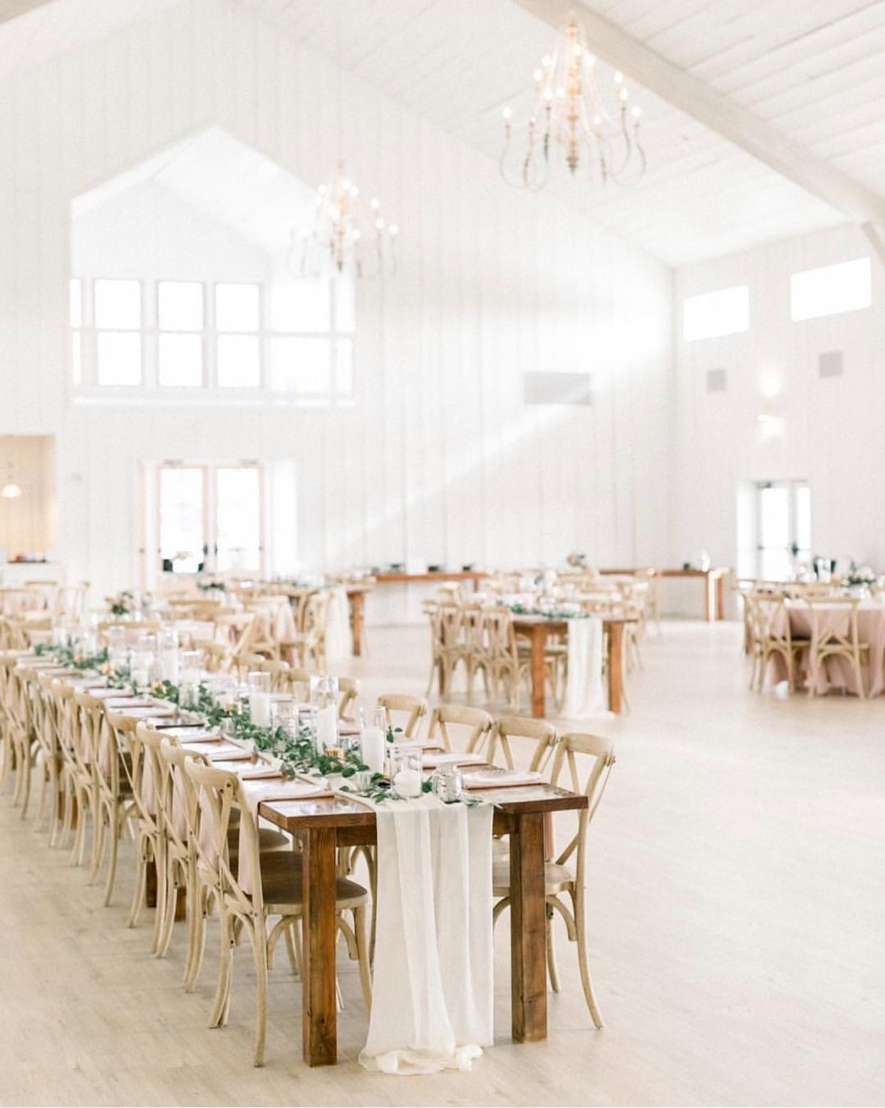 Reception setup at The Grand Ivory, a Dallas wedding venue