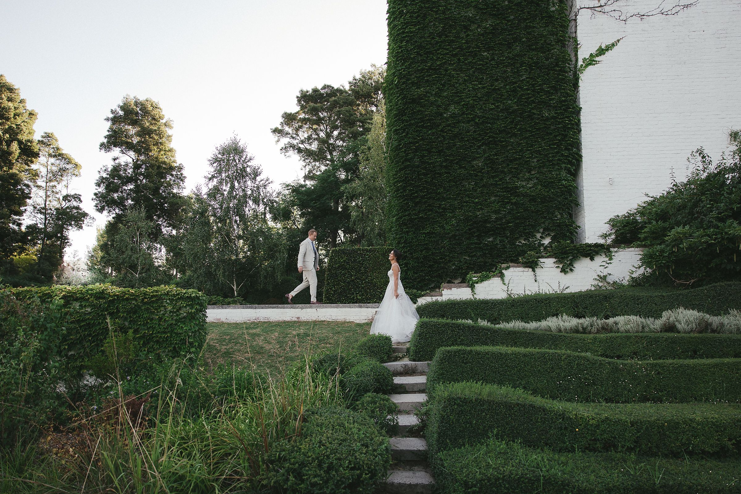 Bride and groom wedding portraits at Johannesdal 1207 in Stellenbosch vineyards