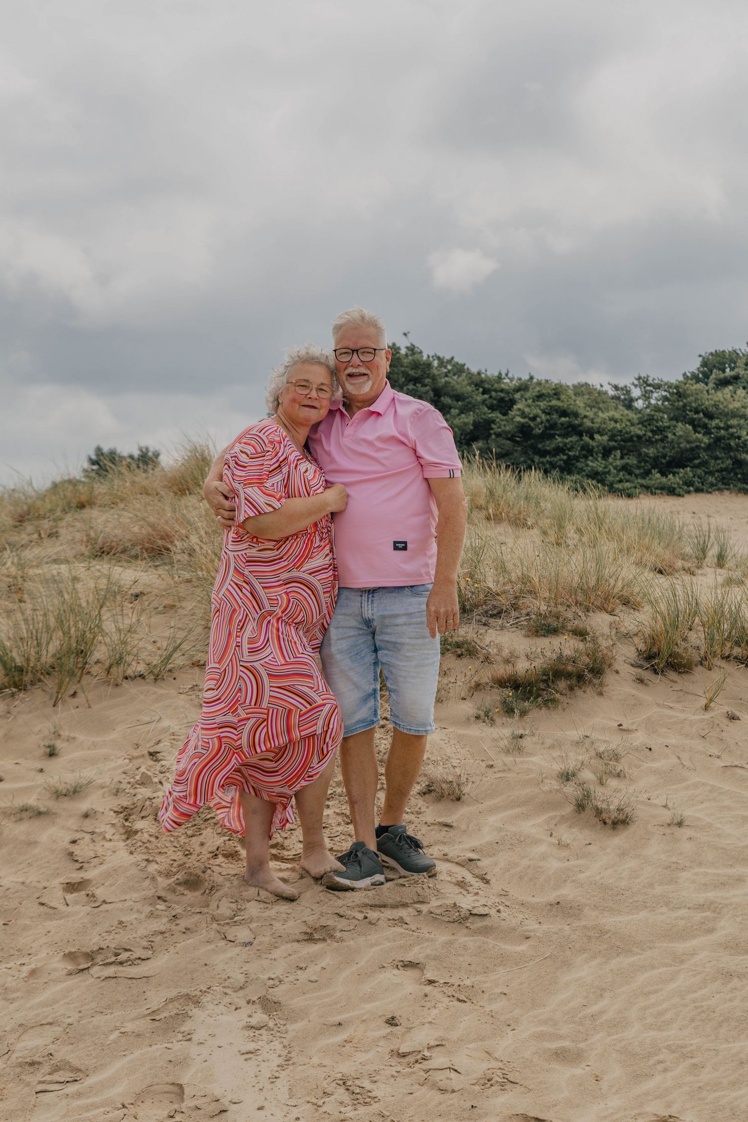 Fotograaf Friesland kale duinen appelscha natuurlijk spontaan groepsfoto's en individuele portretten kinderen grote groepen verbinding