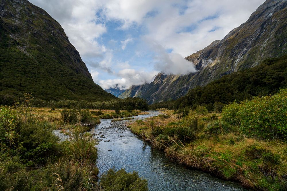 Cascade Creek Fiordland NZ