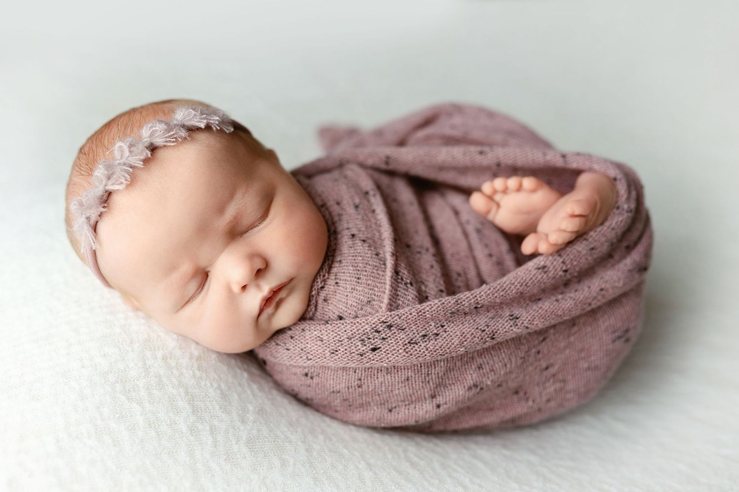 Baby in pretty purple. Greenville sc newborn photographer, Easley sc newborn photographer, Greenville SC newborn, Newborn photographer near
