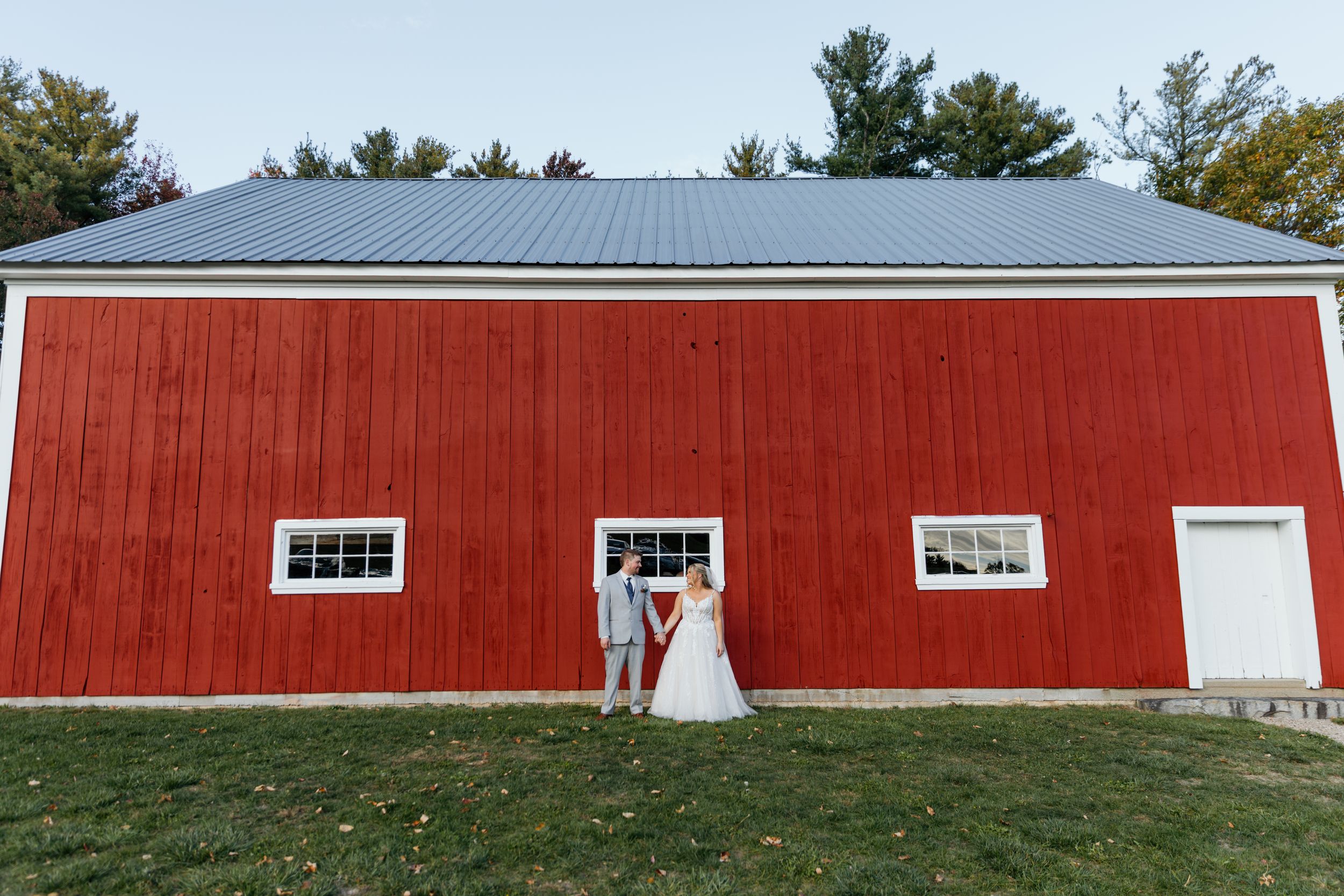 Kitz Farm Wedding Photographer NH  Southern NH Documentary Wedding Photographer NH Barn Wedding Venue Fall Wedding New England Bride