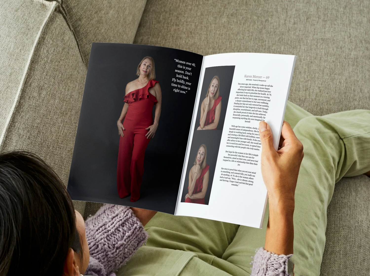 Women over 40 portrait experience