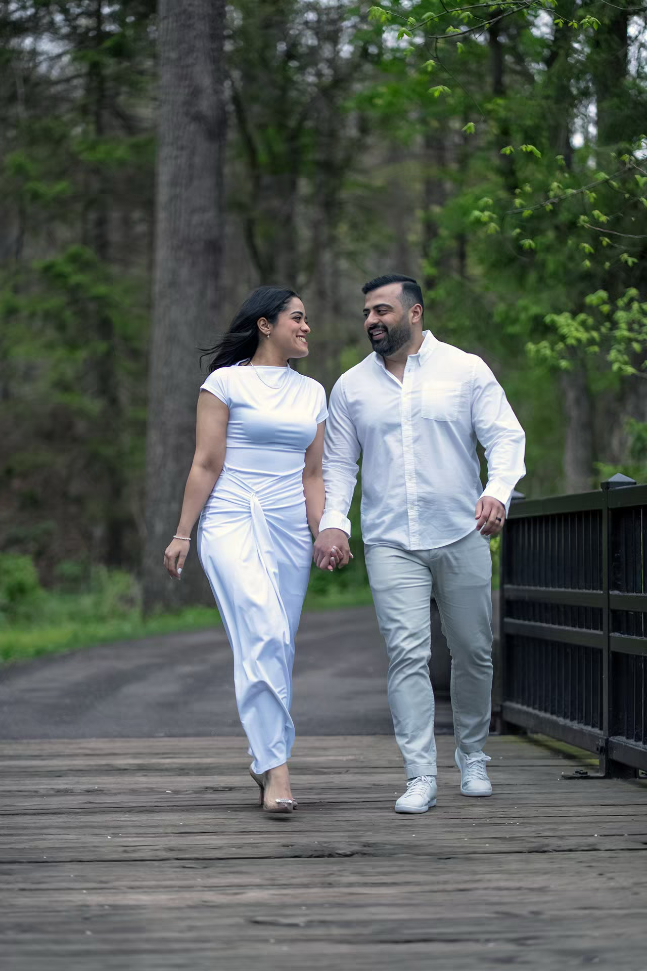Inniswood Metro Gardens Engagement Photo