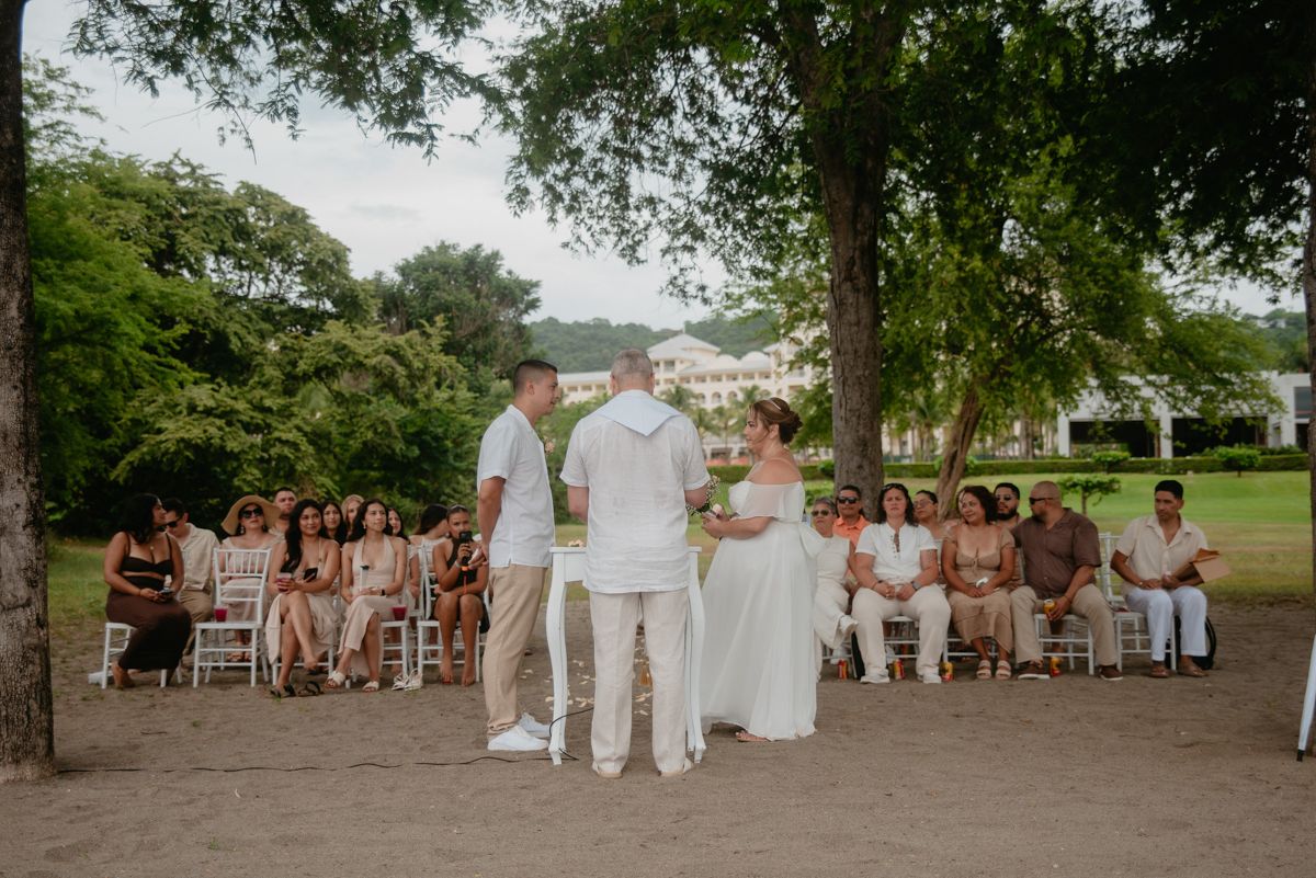 Wedding Photos at Riu Guanacaste Costa Rica