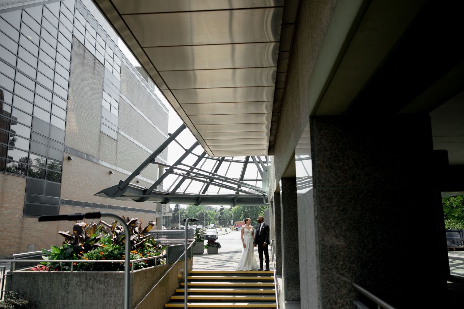 North York civic center ceremony wedding